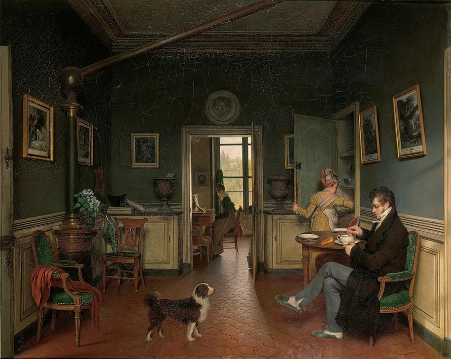 M.Drolling, Interior / Painting 1816