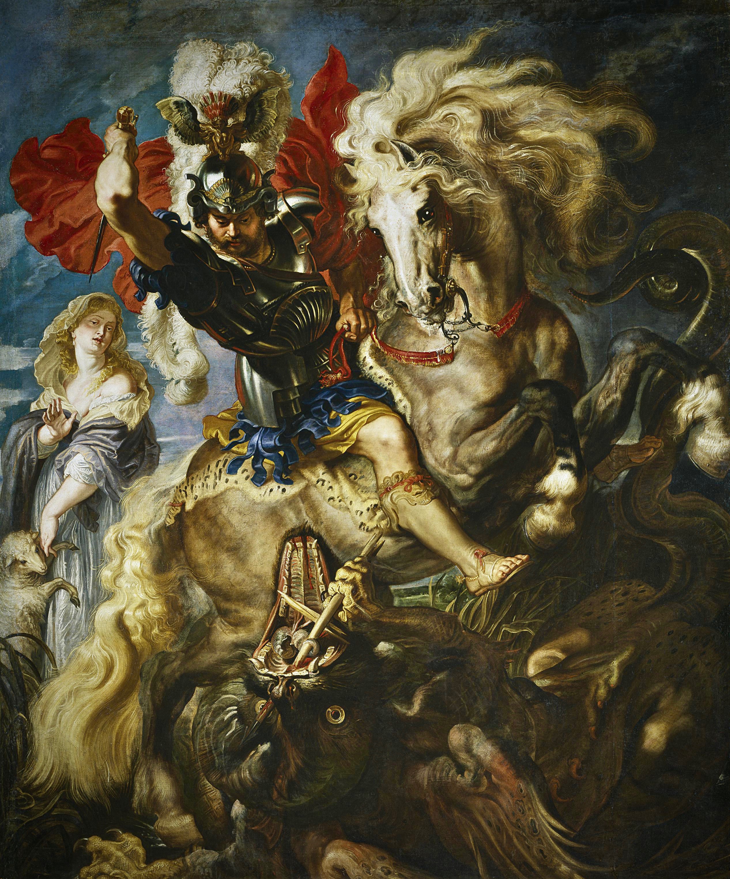 Rubens_-_San_Jorge_y_el_Dragón_(Museo_del_Prado,_1605)