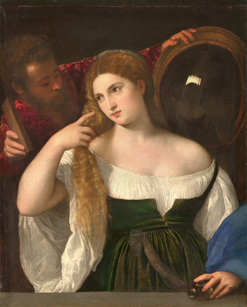 825px-Portrait_d'une_Femme_à_sa_Toilette,_by_Titian,_from_C2RMF_retouched