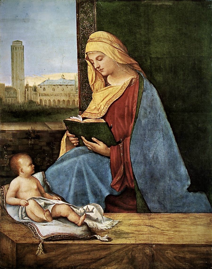 Giorgione,_Reading_Madonna