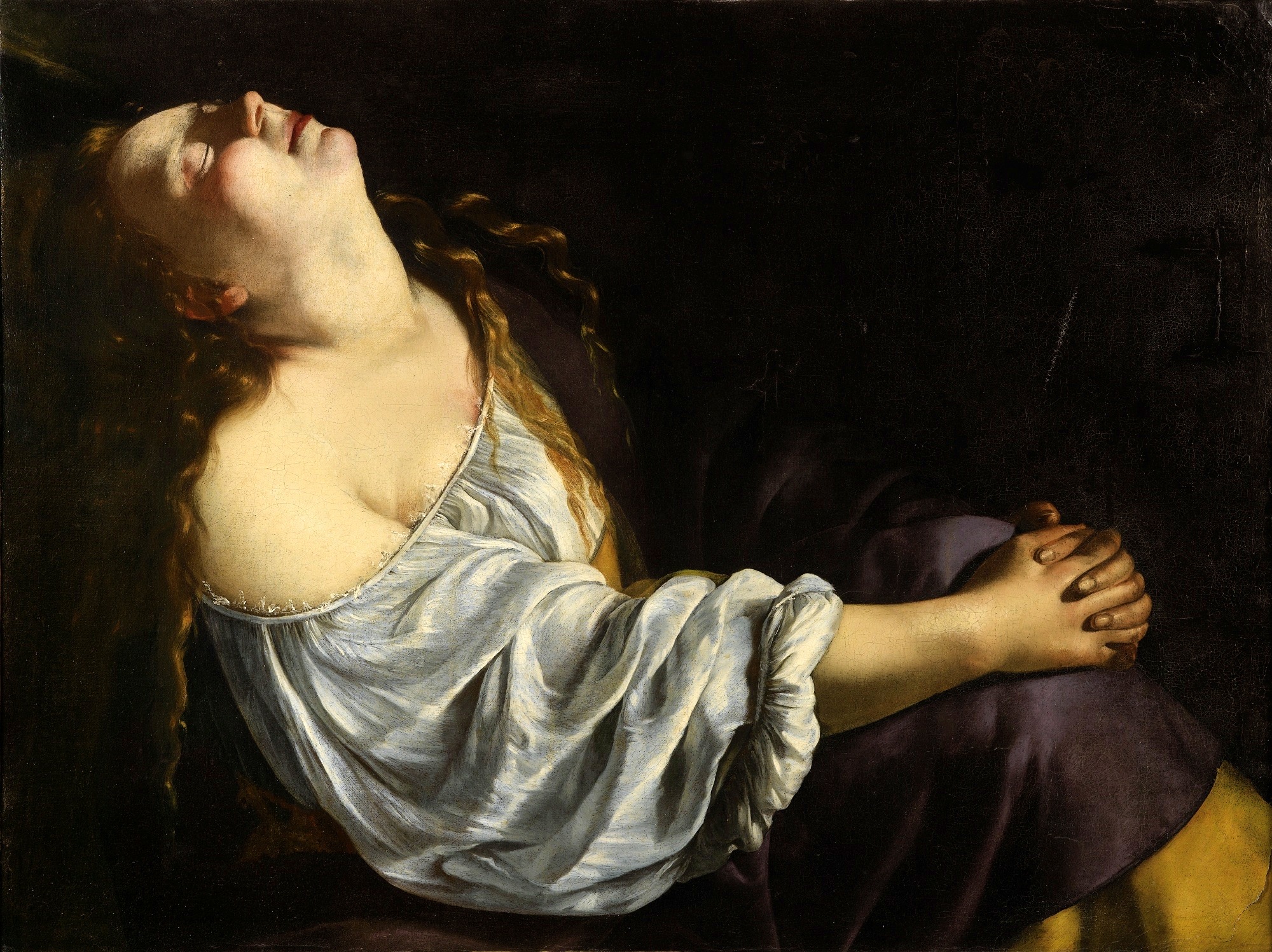 Artemisia Gentileschi / ????????? ??????????? (1593-1653) - Maria Maddalena in estasi  / ????? ????????? ? ??????? (1613-1620)