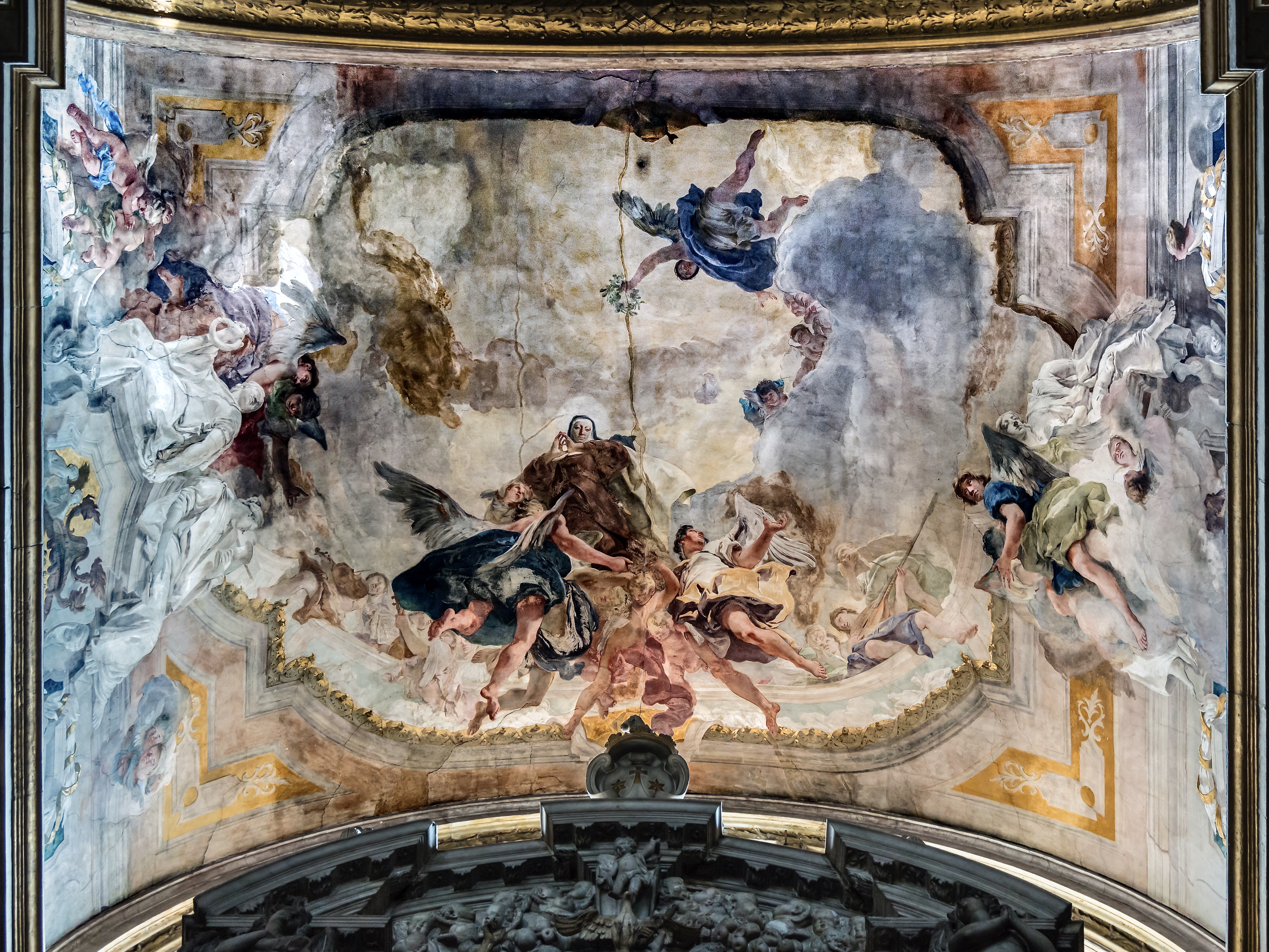 Santa Maria degli Scalzi (Venice) - L'apoteosi di santa Teresa (1722-24) - Giambattista Tiepolo