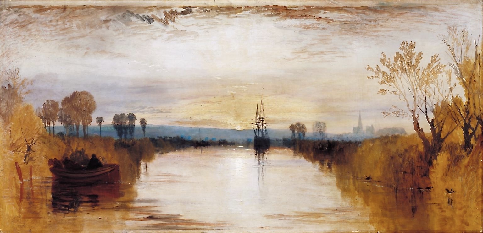 Chichester Canal c.1828 by Joseph Mallord William Turner 1775-1851