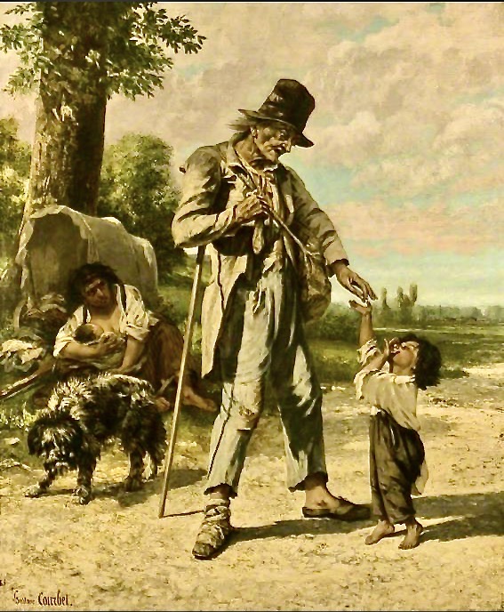 L'Aumône_d'un_mendiant,_à_Ornans_by_Courbet