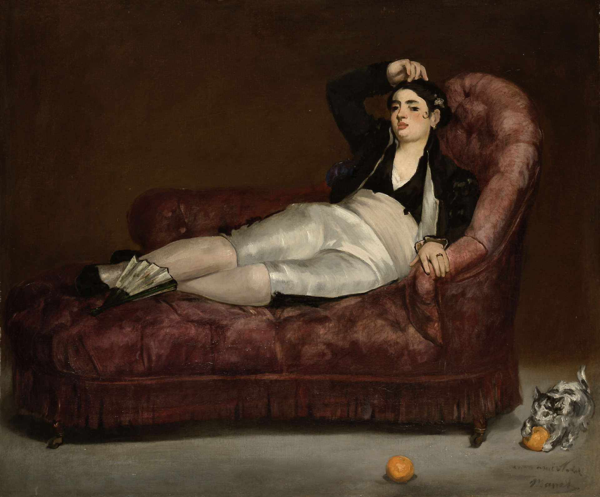 Édouard_Manet_-_Reclining_Young_Woman_in_Spanish_Costume_-_1961.18.33_-_Yale_University_Art_Gallery 2