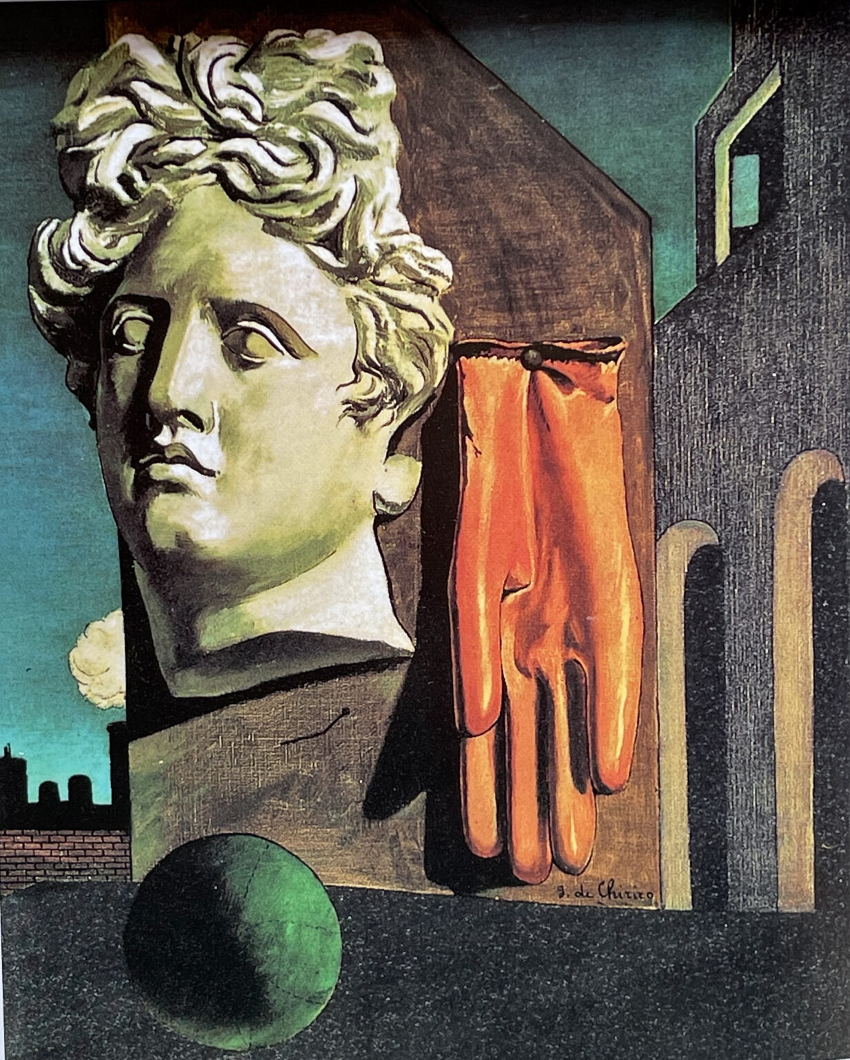 Le Tableau Chant Damour Giorgio De Chirico Lumi Res Des Toiles